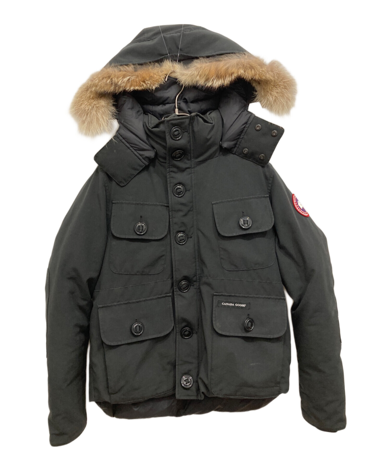 中古・古着通販】CANADA GOOSE (カナダグース) RUSSELL PARKA ブラック 