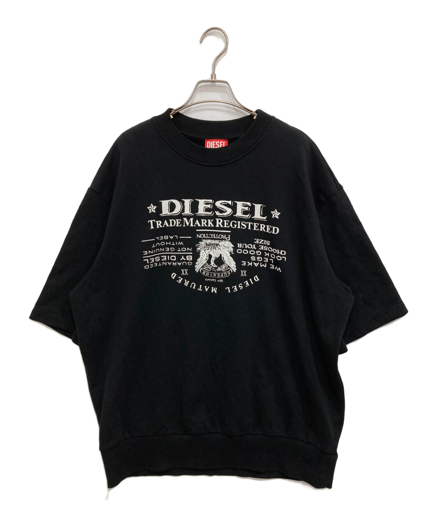 中古・古着通販】DIESEL (ディーゼル) S-COOLING-L2 半袖スウェット