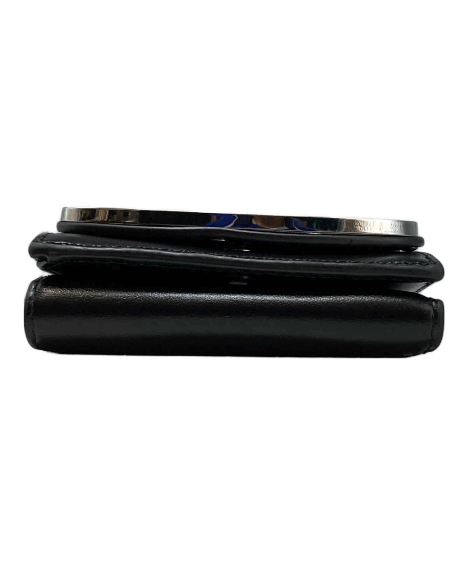DIESEL三つ折り財布 黒 （ほぼ未使用） 中古・古着通販】DIESEL (ディーゼル) 3つ折り財布 ブラック｜ブランド