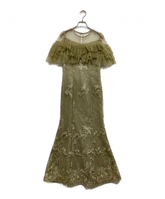 中古・古着通販】LeJa (レジャ) フロントチュールフリルスパンコール