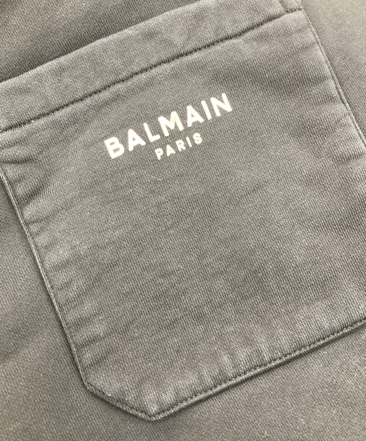 バルマン バイカ―ズスウェット 中古・古着通販】BALMAIN (バルマン) スウェットバイカーパンツ
