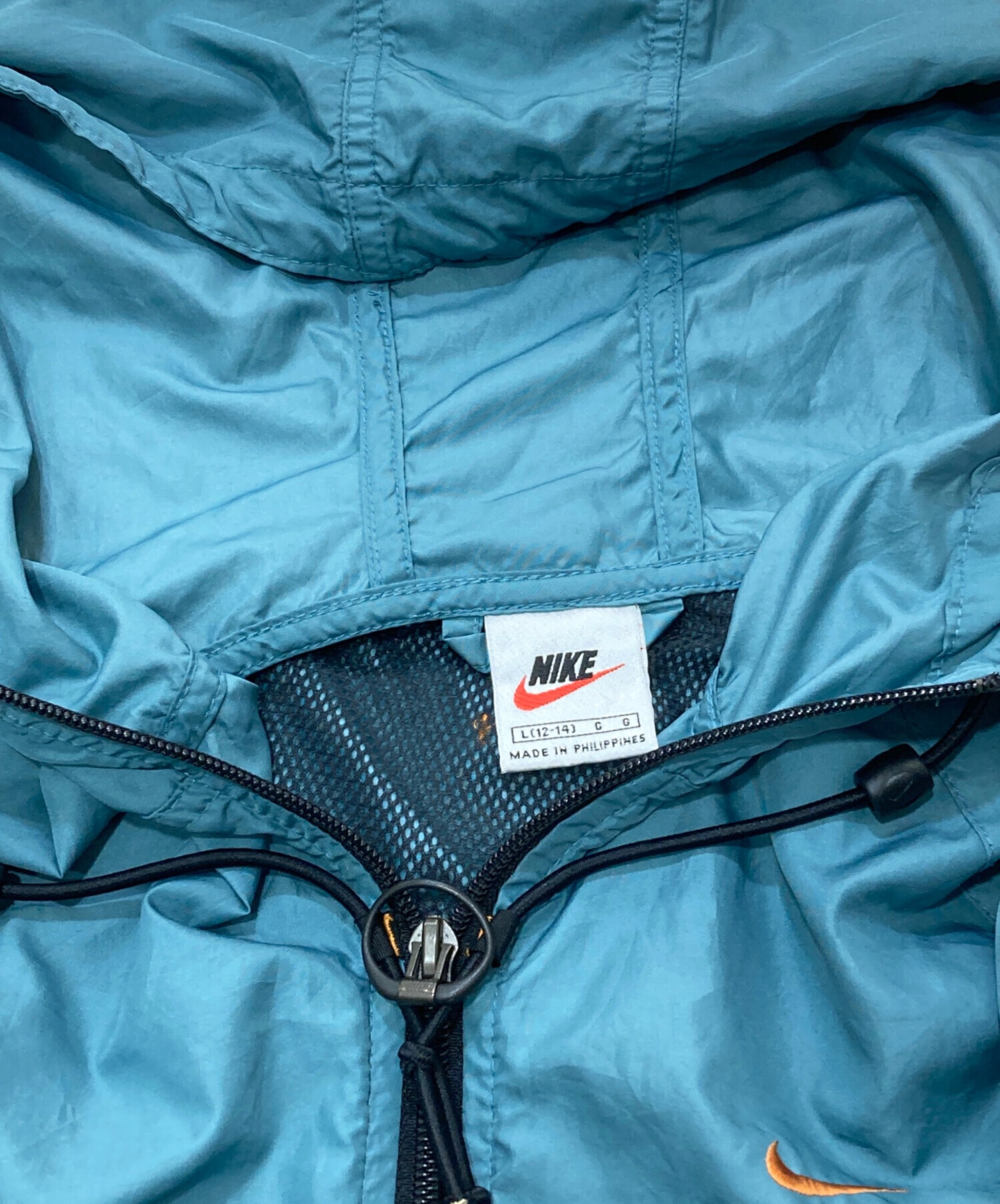 中古・古着通販】NIKE (ナイキ) アノラックパーカー グレー サイズ:L