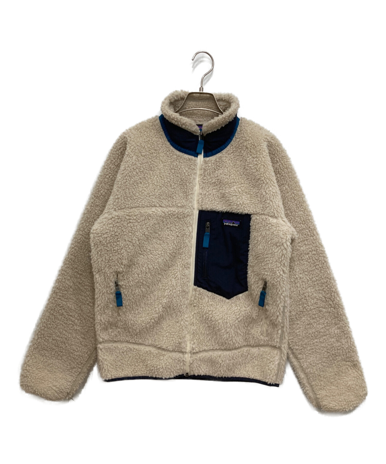 patagonia パタゴニア ブルゾン（その他） L アイボリーx紺x青 【古着】【中古】 中古・古着通販】Patagonia (パタゴニア) Classic Retro-X Jacket
