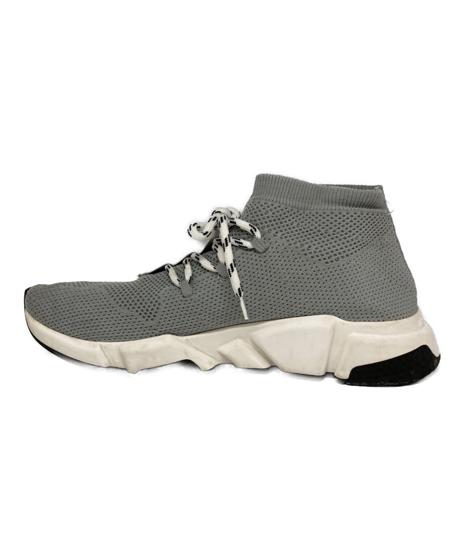 BALENCIAGA バレンシアガ ブーツ 27cm グレー 【古着】【中古】【送料無料】 中古・古着通販】BALENCIAGA (バレンシアガ) スニーカー グレー サイズ