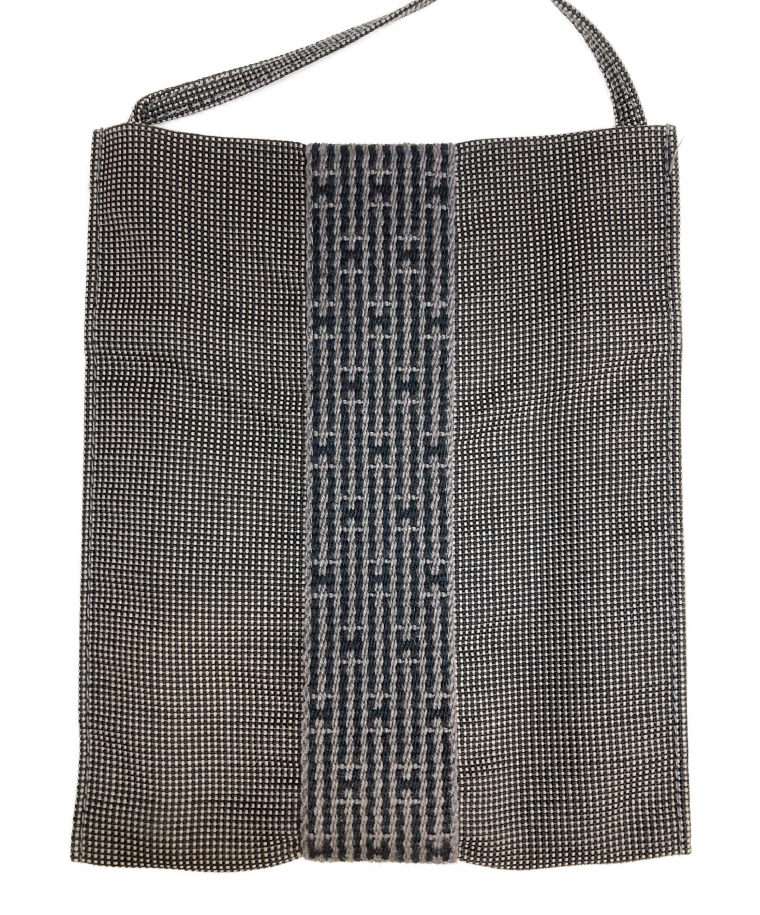 中古・古着通販】HERMES (エルメス) エールラインポシェット グレー 