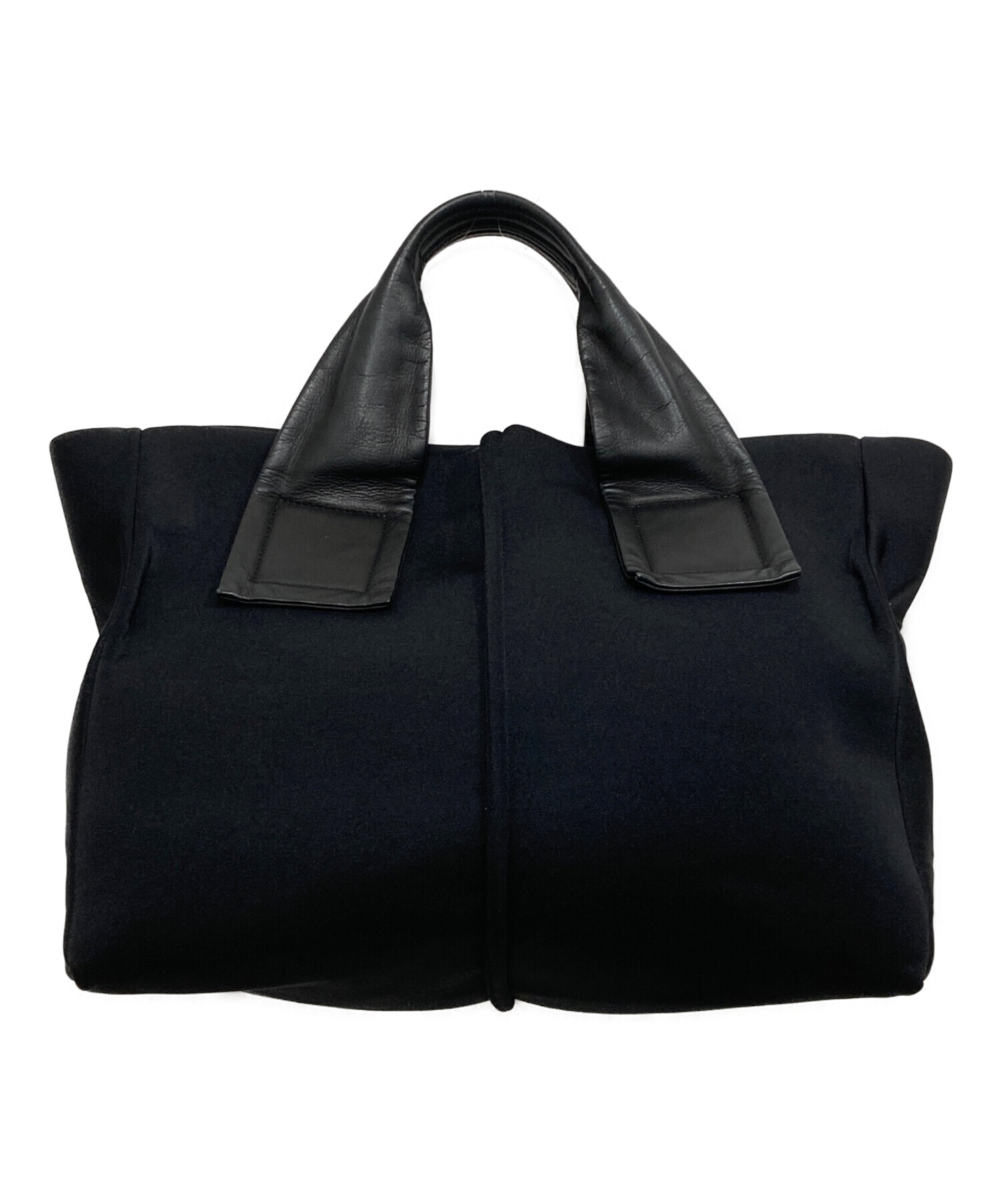 中古・古着通販】kawa-kawa (カワカワ) WET トートバッグ M ブラック 
