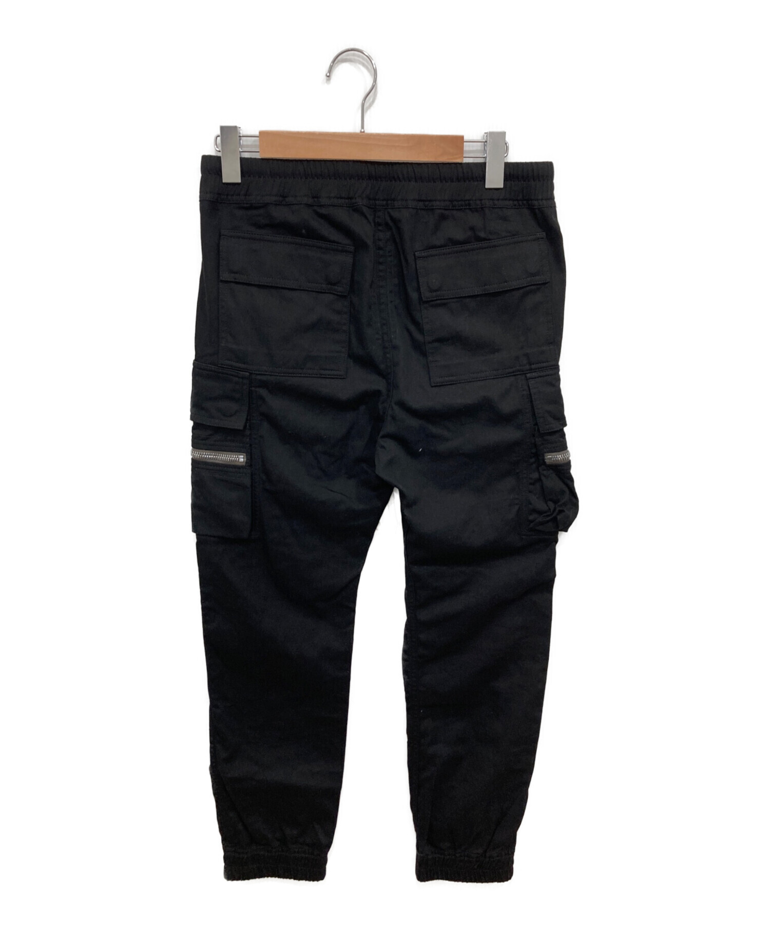 RICK OWENS 銀座店 リックオウエンス SALE MASTODOUN カーゴパンツ 24SS メンズ パンツ size:50 黒 95672 中古・古着通販】RICK OWENS (リックオウエンス) MASTODON CARGO