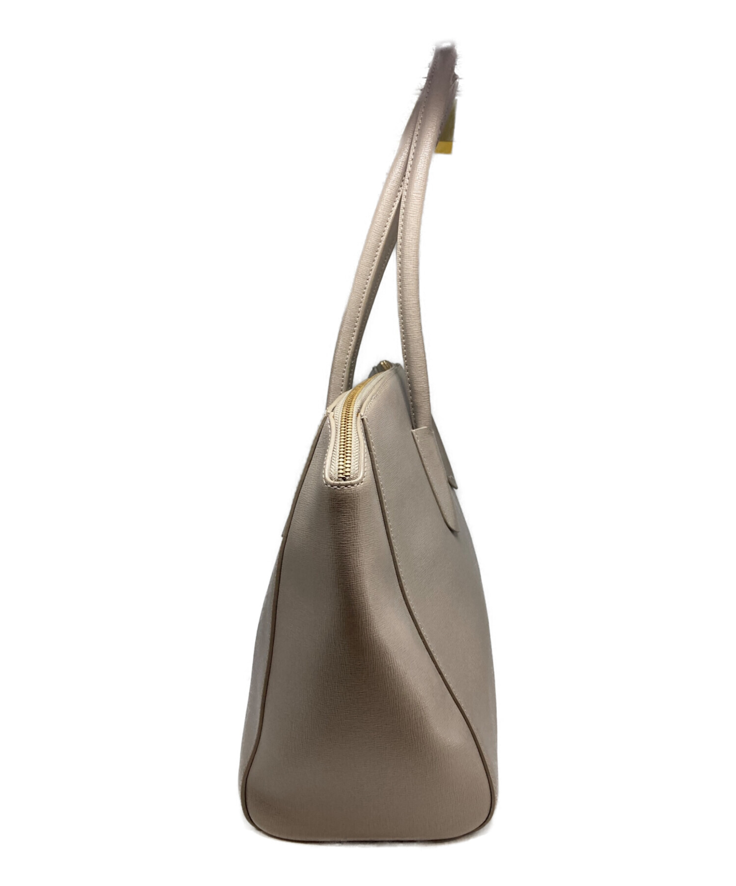 中古・古着通販】FURLA (フルラ) TESSA/レザートートバッグ ベージュ 