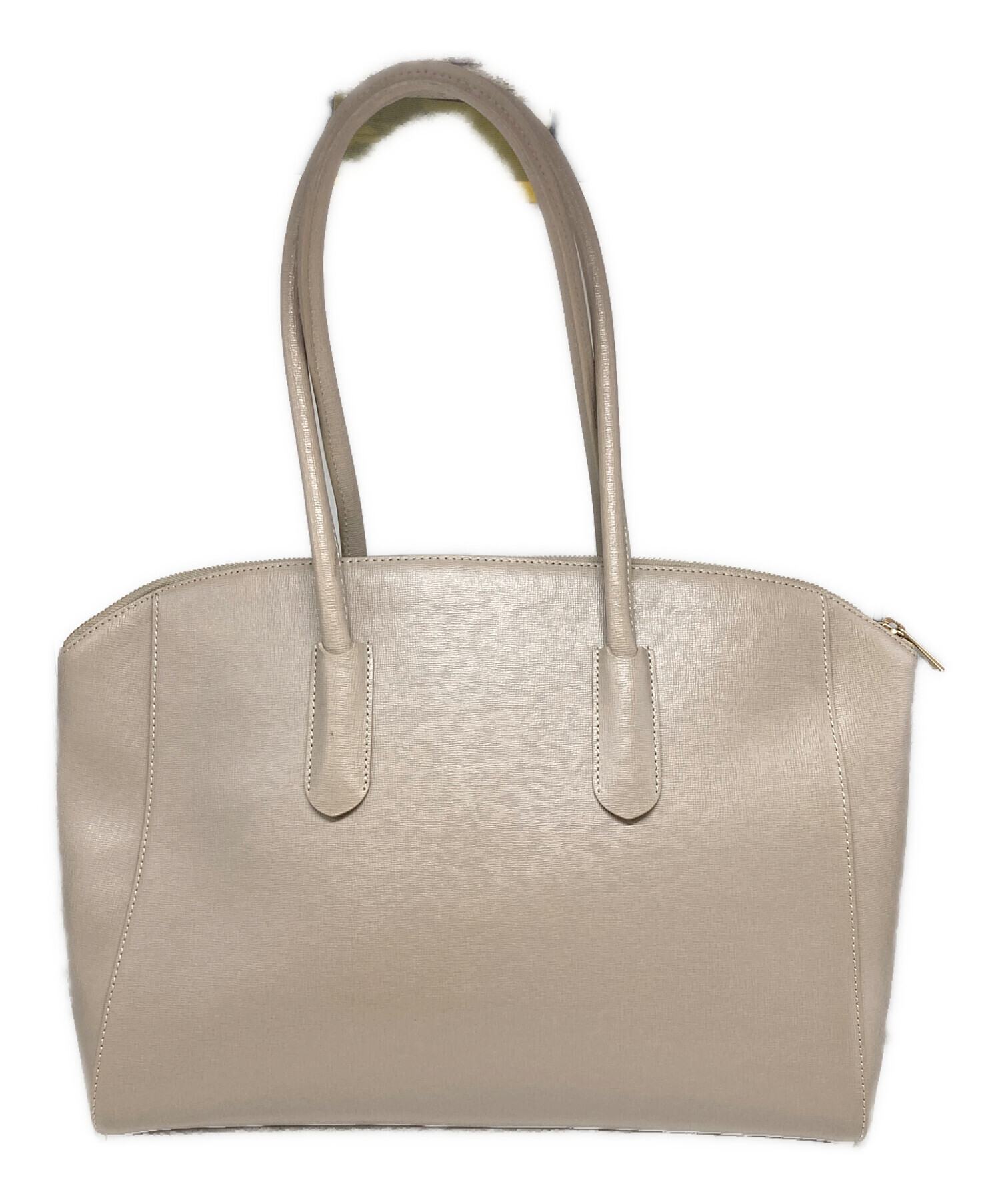 中古・古着通販】FURLA (フルラ) TESSA/レザートートバッグ ベージュ 
