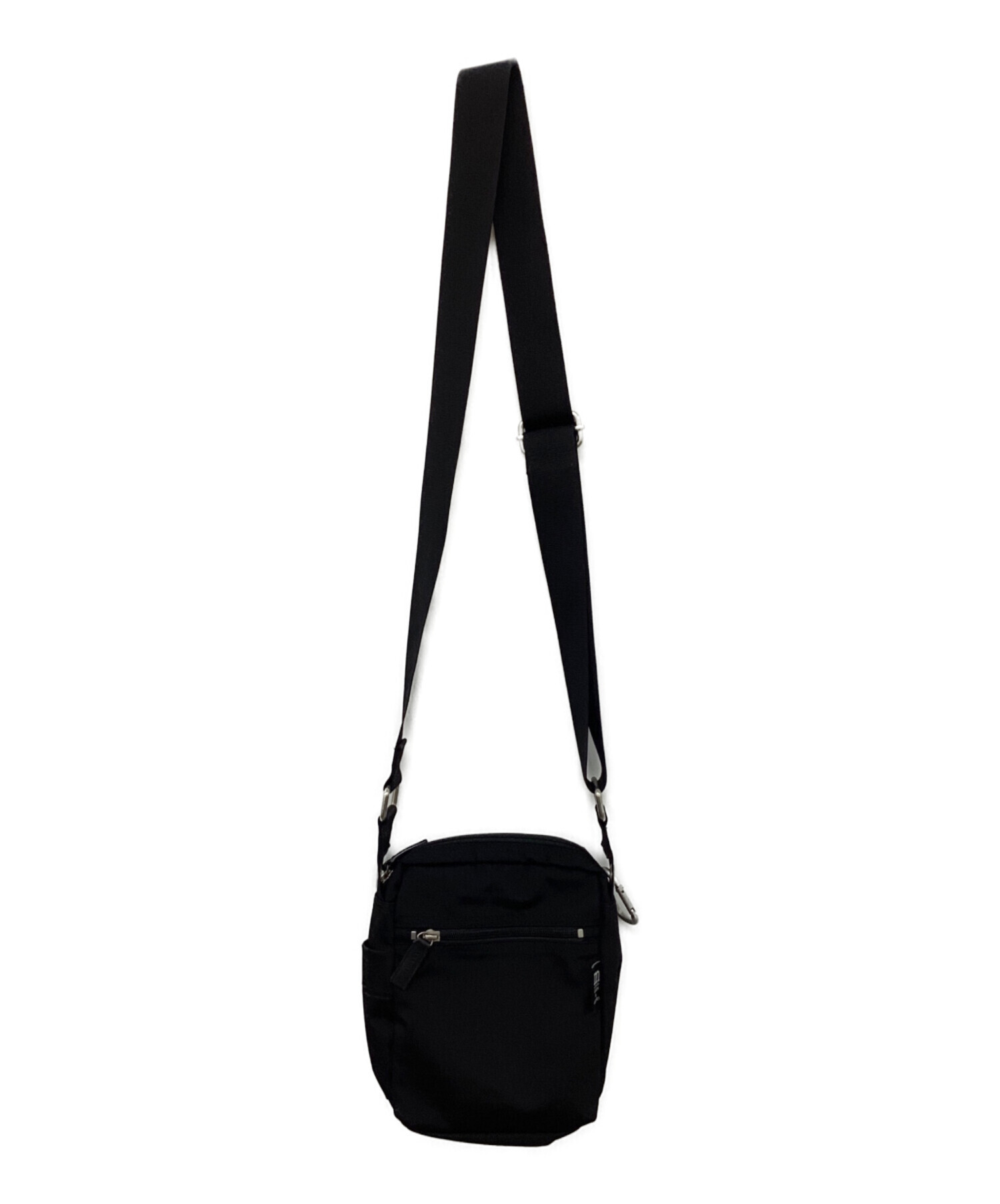 marimekko ブラック ショルダーバッグ【美品】 中古・古着通販】marimekko (マリメッコ) ショルダーバッグ ブラック