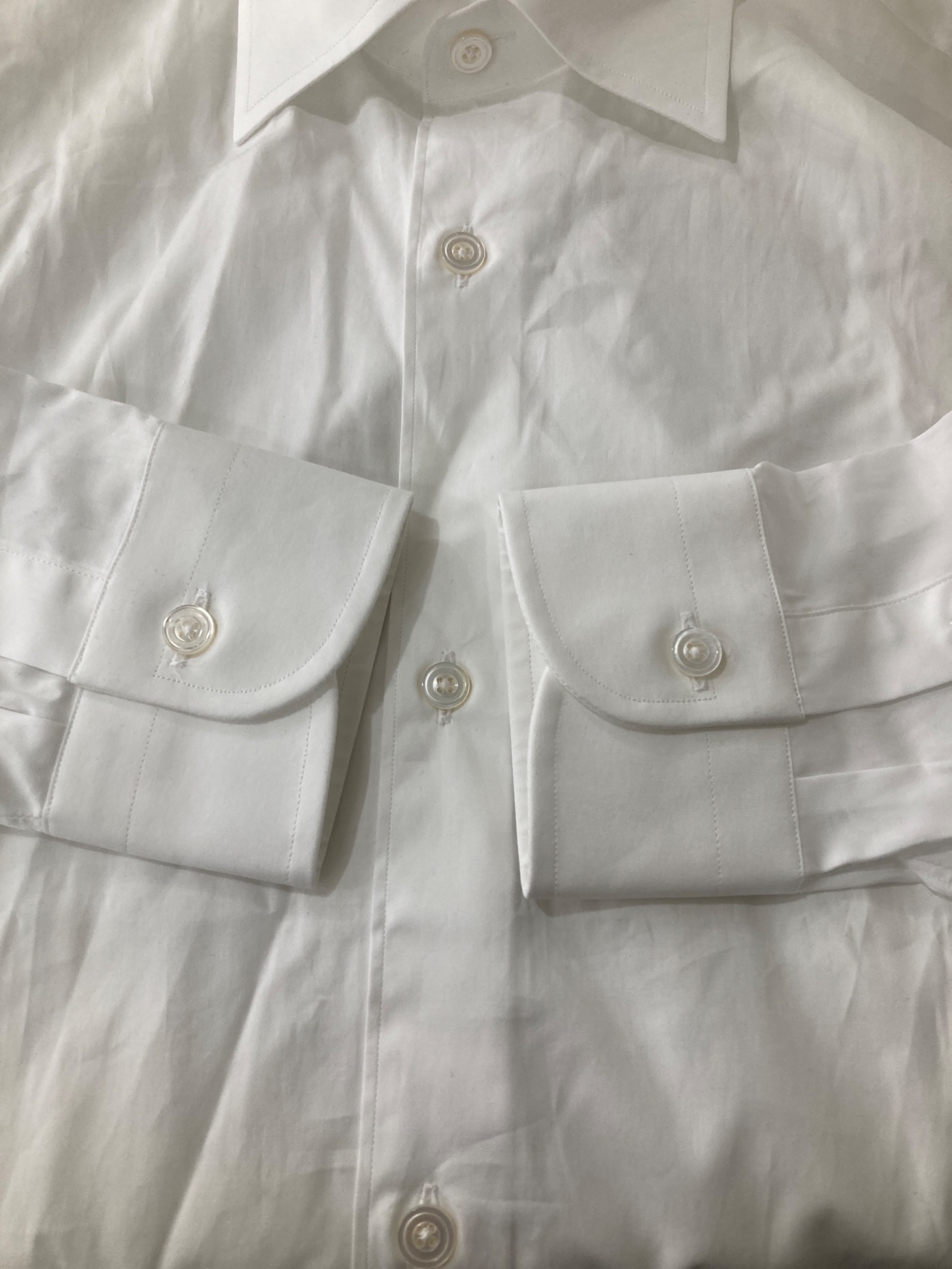 中古・古着通販】COMOLI (コモリ) guji別注 ツイルドレスシャツ