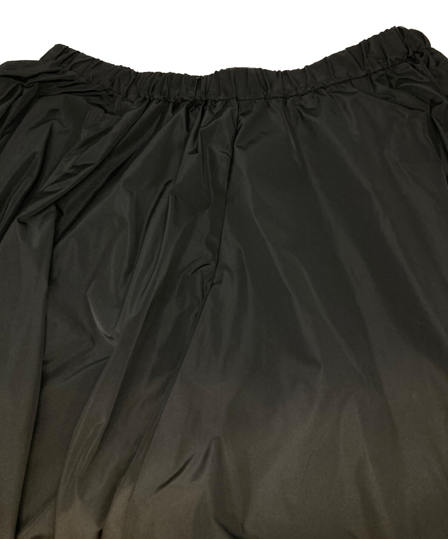 中古・古着通販】ENFOLD (エンフォルド) SQUARE SKIRT ブラック サイズ