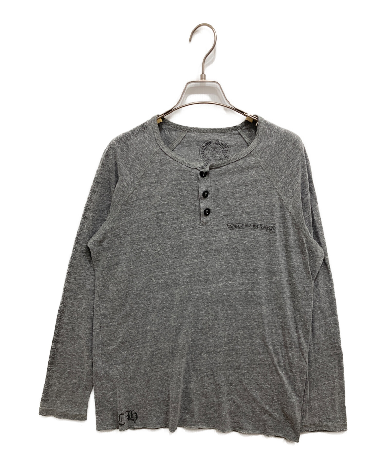 中古・古着通販】CHROME HEARTS (クロムハーツ) ヘンリーネック