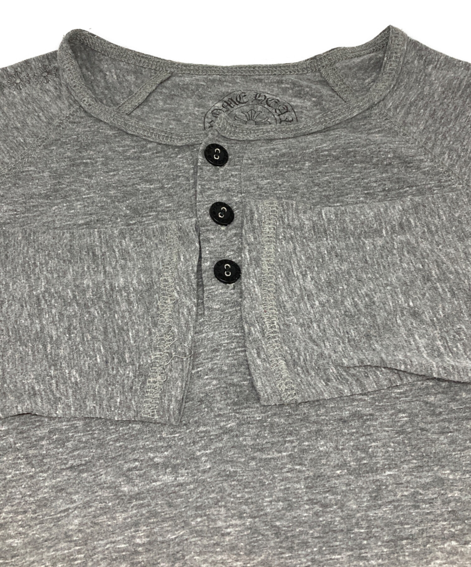 中古・古着通販】CHROME HEARTS (クロムハーツ) ヘンリーネック