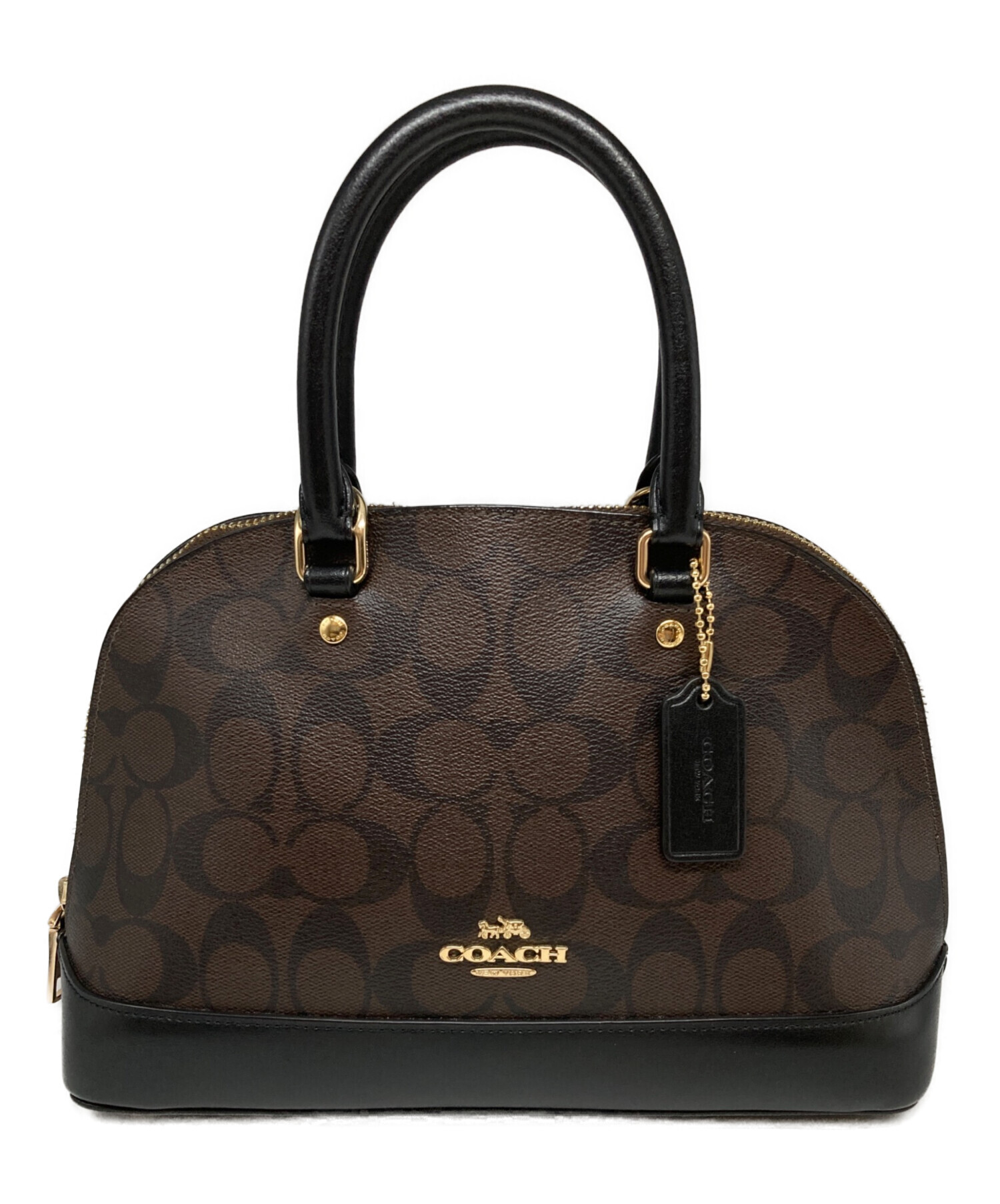 中古・古着通販】COACH (コーチ) 2WAYバッグ ブラウン｜ブランド・古着
