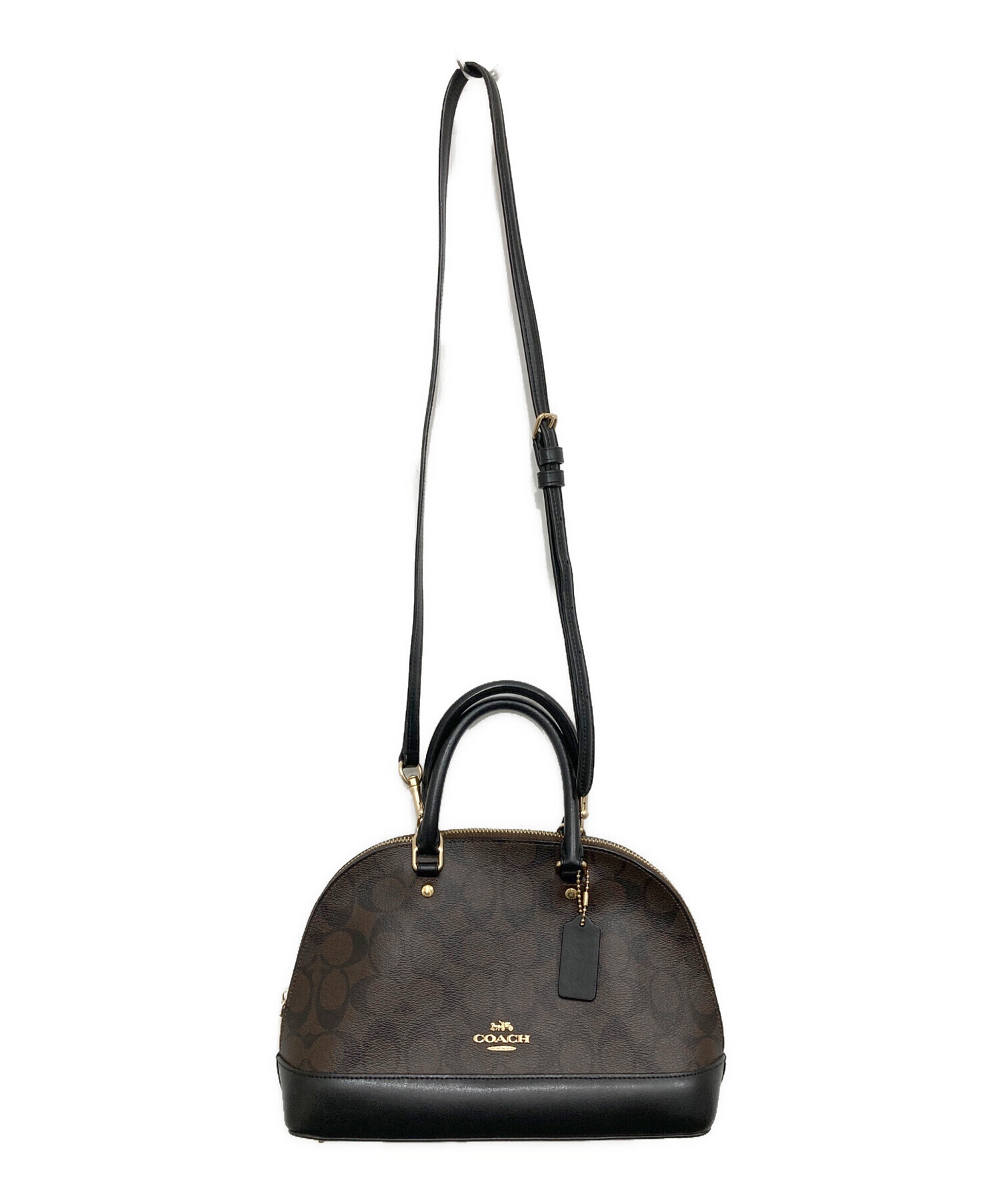 中古・古着通販】COACH (コーチ) 2WAYバッグ ブラウン｜ブランド・古着