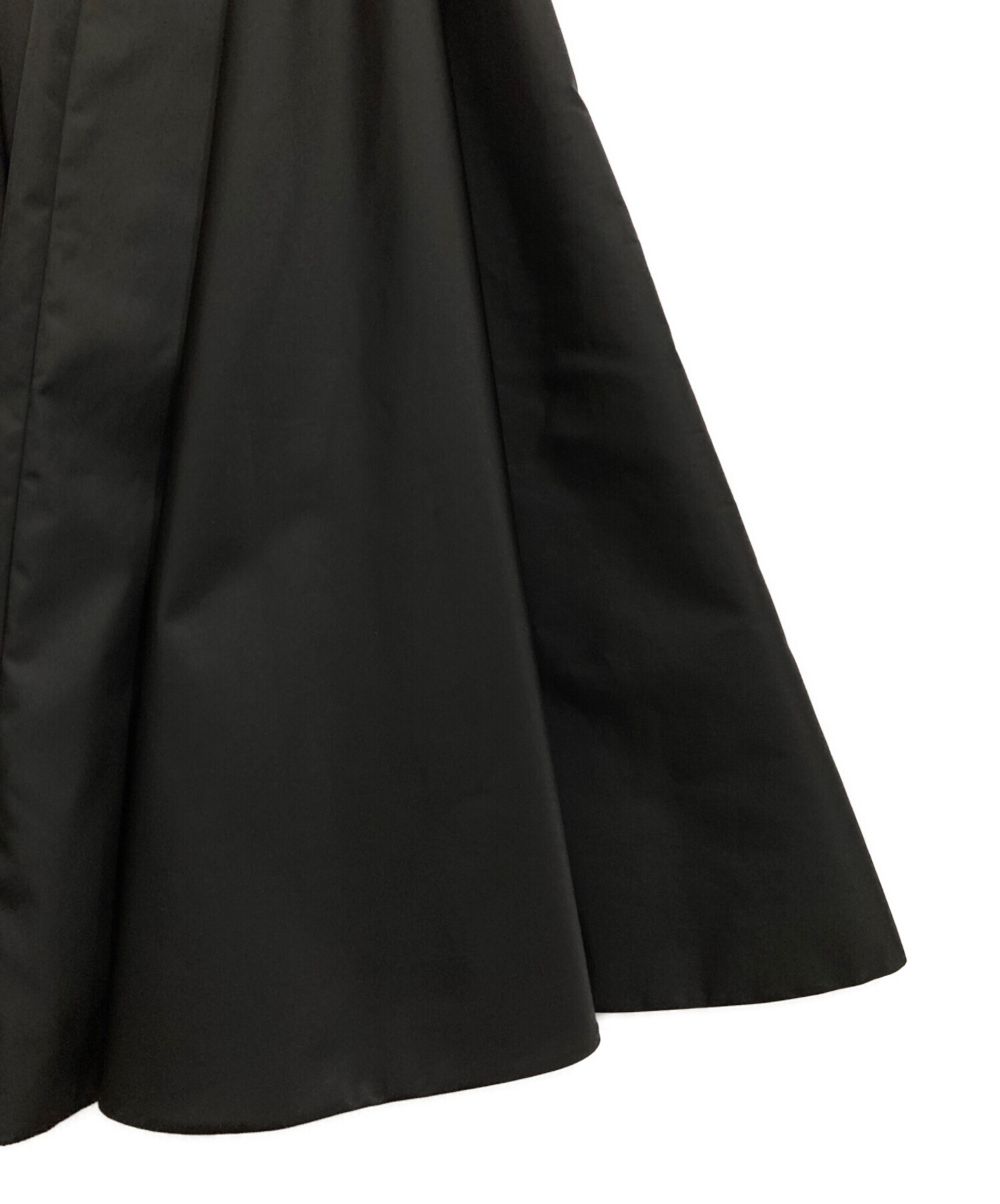 中古・古着通販】PRADA (プラダ) トライアングルロゴスカート ブラック