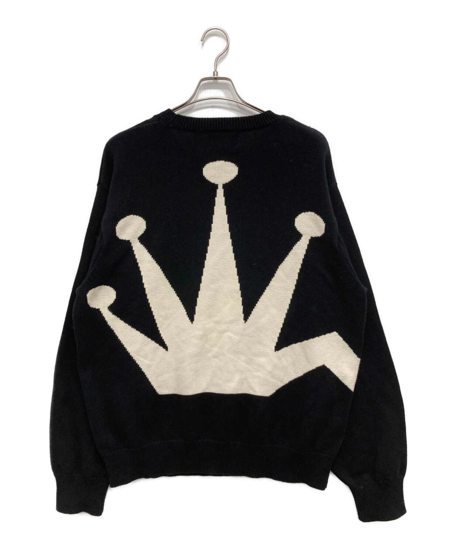 中古・古着通販】stussy (ステューシー) Bent Crown sweater/クラウン