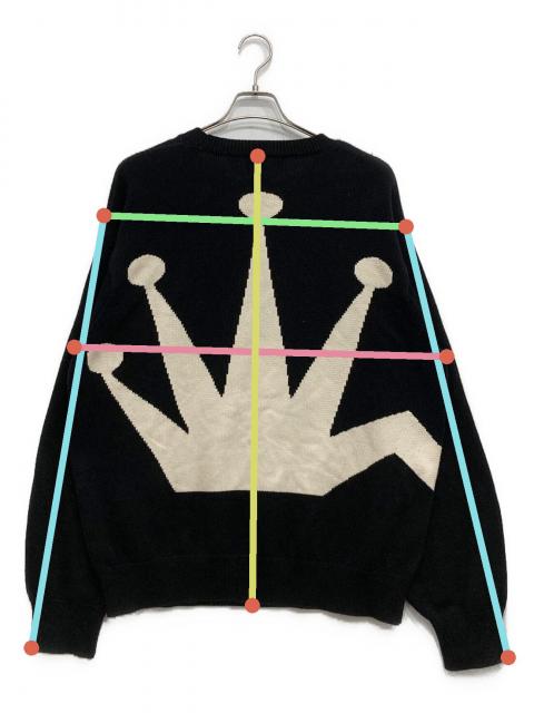 中古・古着通販】stussy (ステューシー) Bent Crown sweater/クラウン
