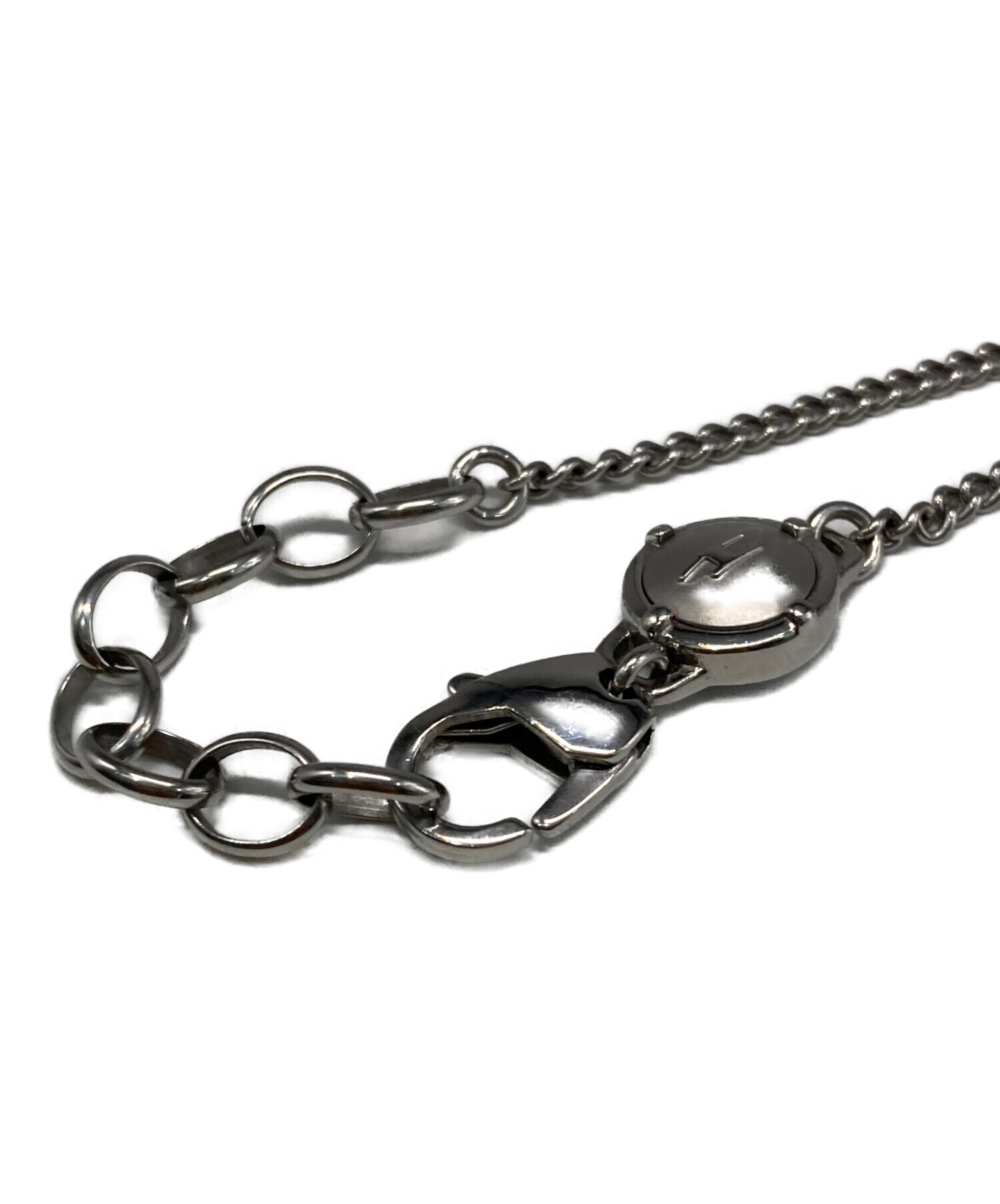 中古・古着通販】DIESEL (ディーゼル) ドッグタグネックレス シルバー