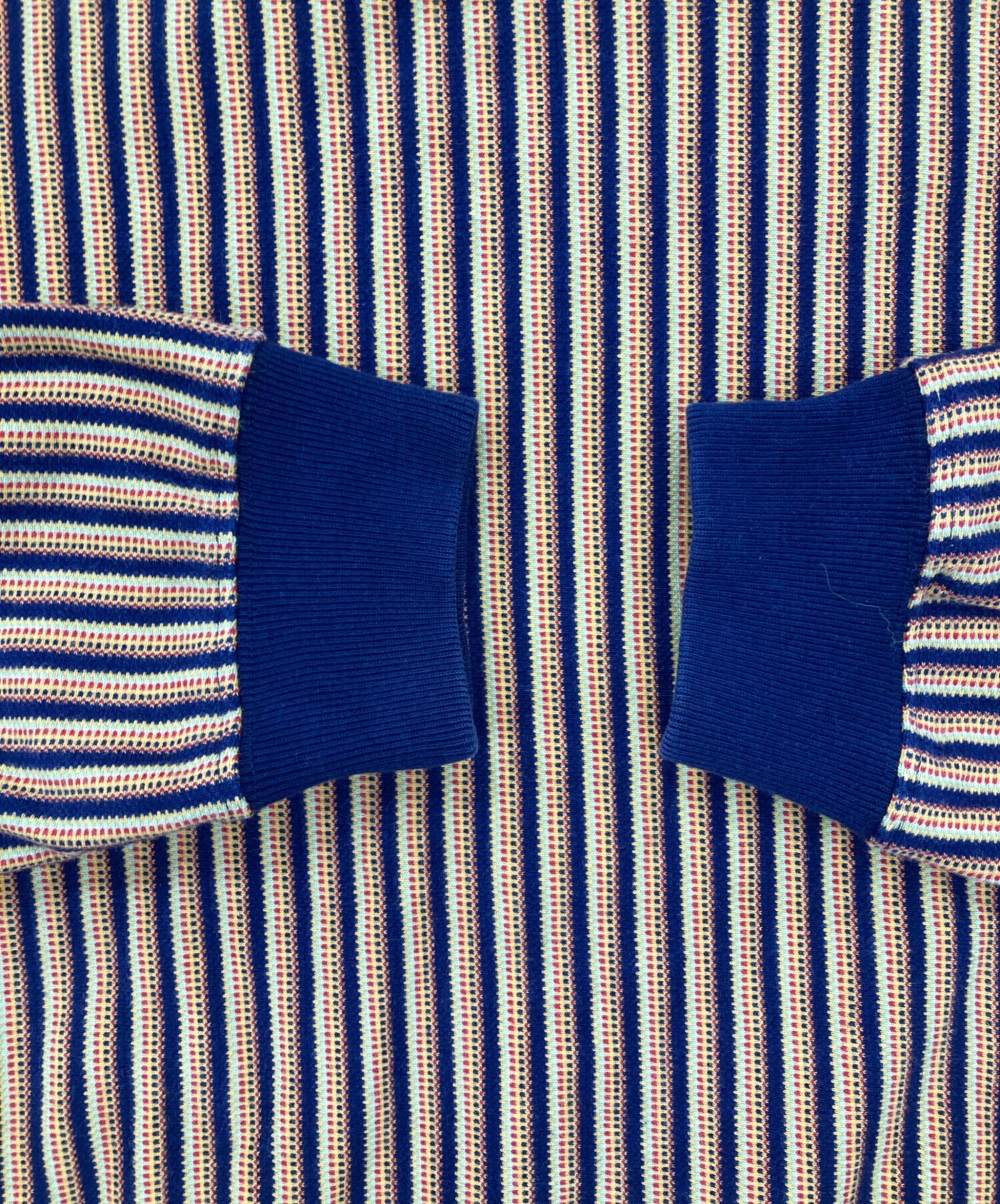 中古・古着通販】stussy (ステューシー) VERTICAL STRIPED KNIT CREW