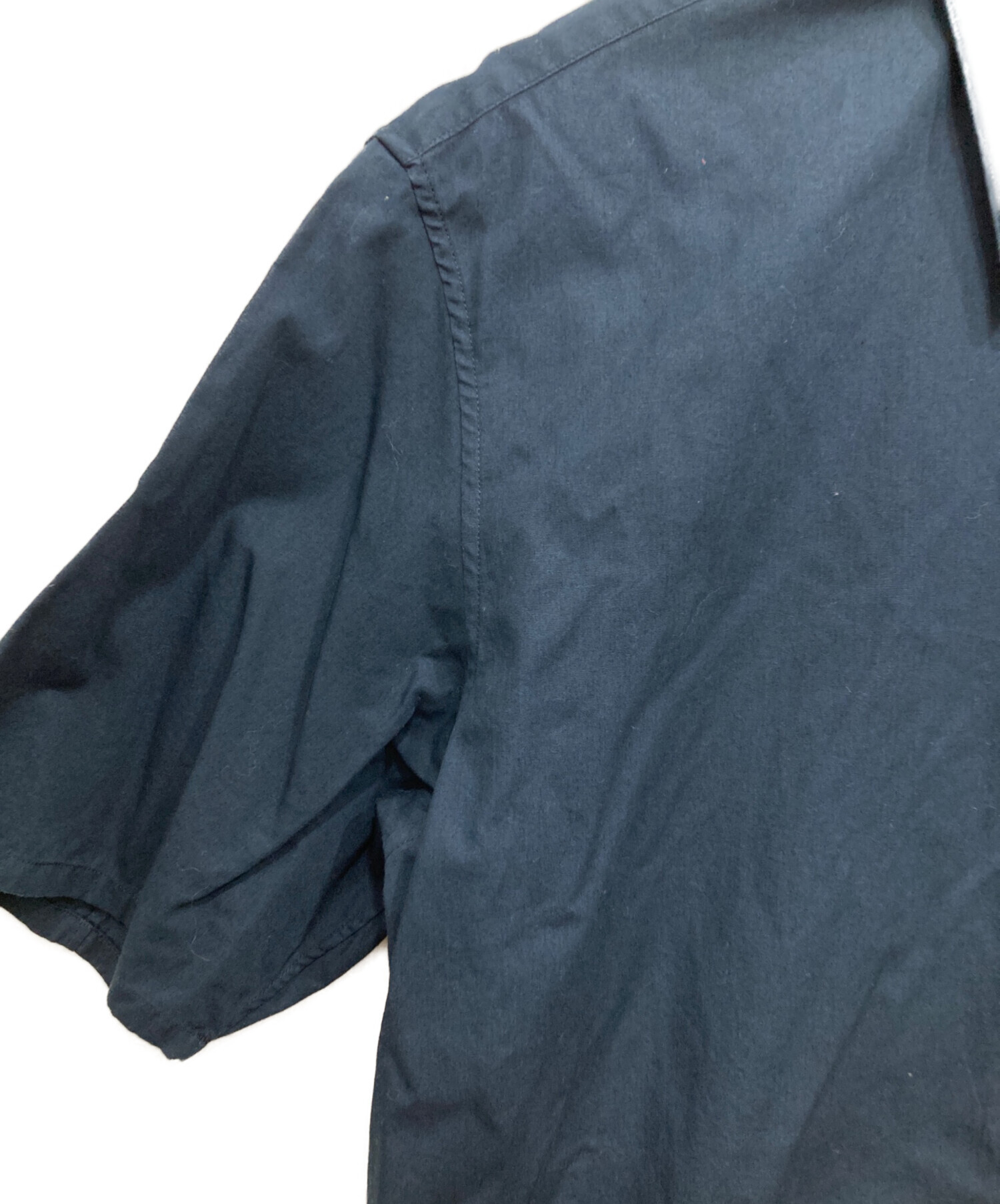 中古・古着通販】HELMUT LANG (ヘルムートラング) 半袖シャツ ネイビー