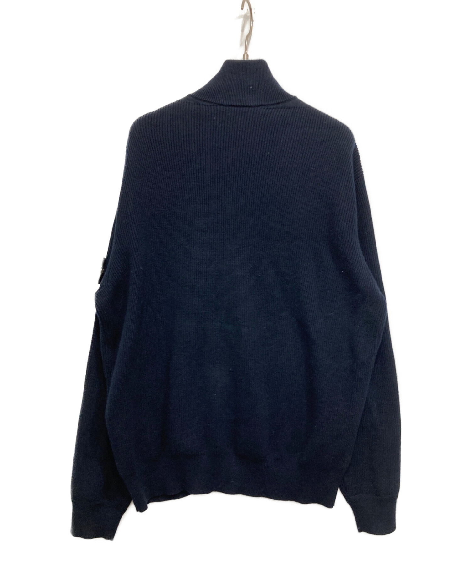 （ほんのりさん）STONE  シャツジャケット ネイビー＋ニット 中古・古着通販】STONE ISLAND (ストーンアイランド) RIBBED SOFT