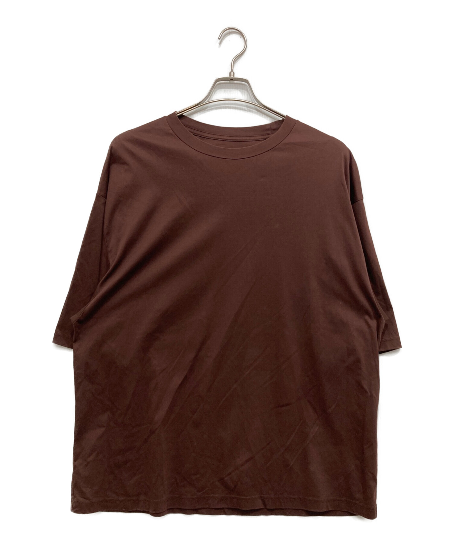 中古・古着通販】BISOWN (ビソウン) オーバーサイズTシャツ ブラウン 