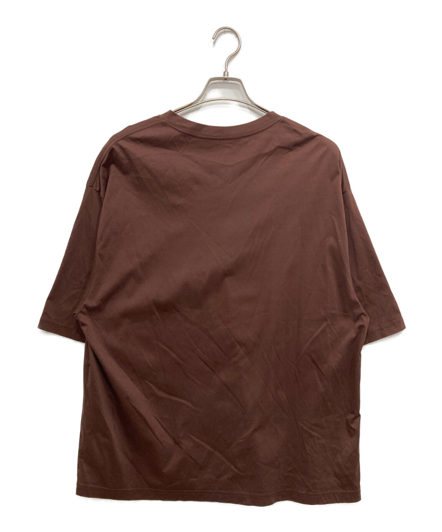 中古・古着通販】BISOWN (ビソウン) オーバーサイズTシャツ ブラウン 