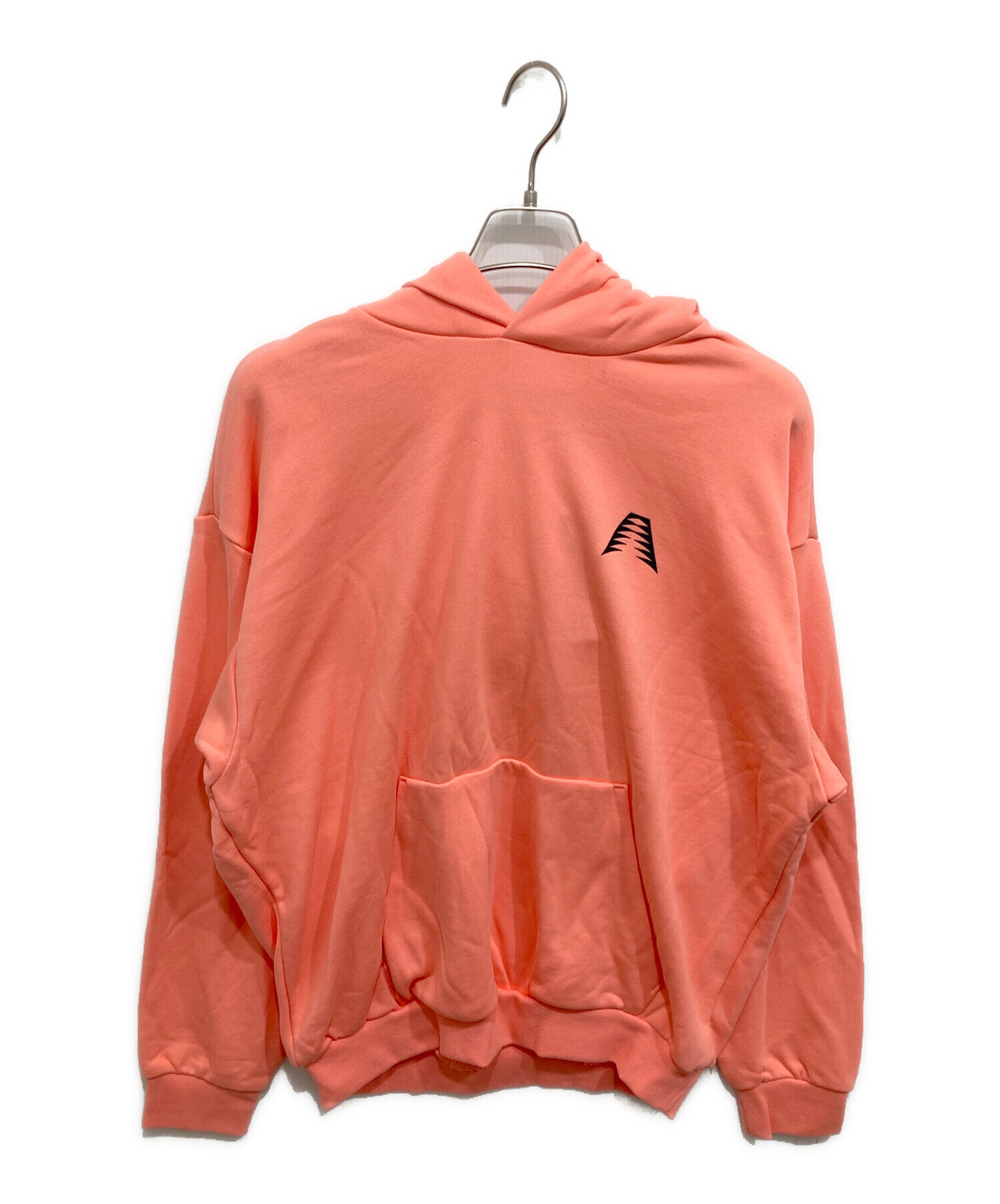 中古・古着通販】adidas (アディダス) プルオーバーパーカー ピンク