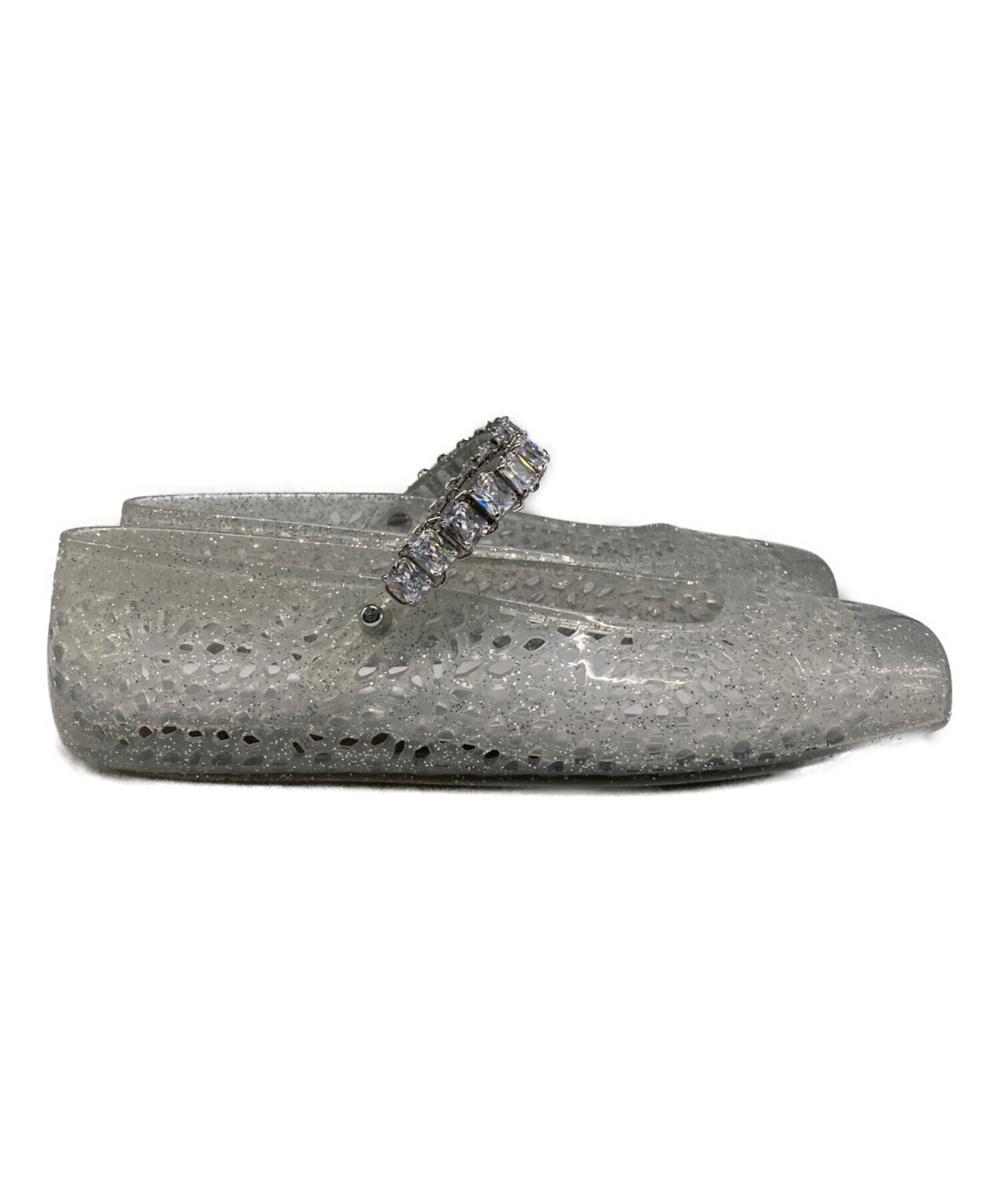 中古・古着通販】JIMMY CHOO (ジミーチュウ) THE JELLY/クリアフラット