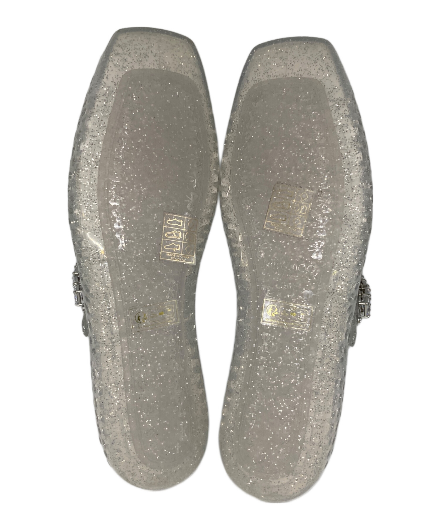 中古・古着通販】JIMMY CHOO (ジミーチュウ) THE JELLY/クリアフラット