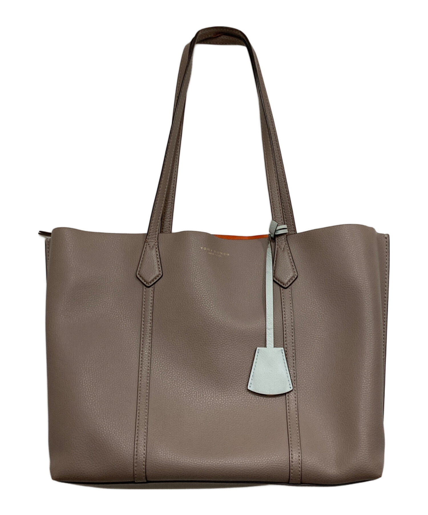 中古・古着通販】TORY BURCH (トリーバーチ) トートバッグ グレー 
