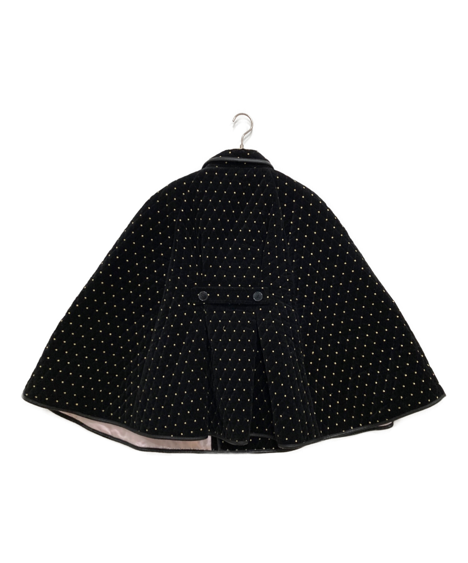 3月13日 23:59 まで最低価格！Bibiy. ODETTE ケープコート 中古・古着通販】Bibiy. (ビビィ) オデットケープ ブラック サイズ