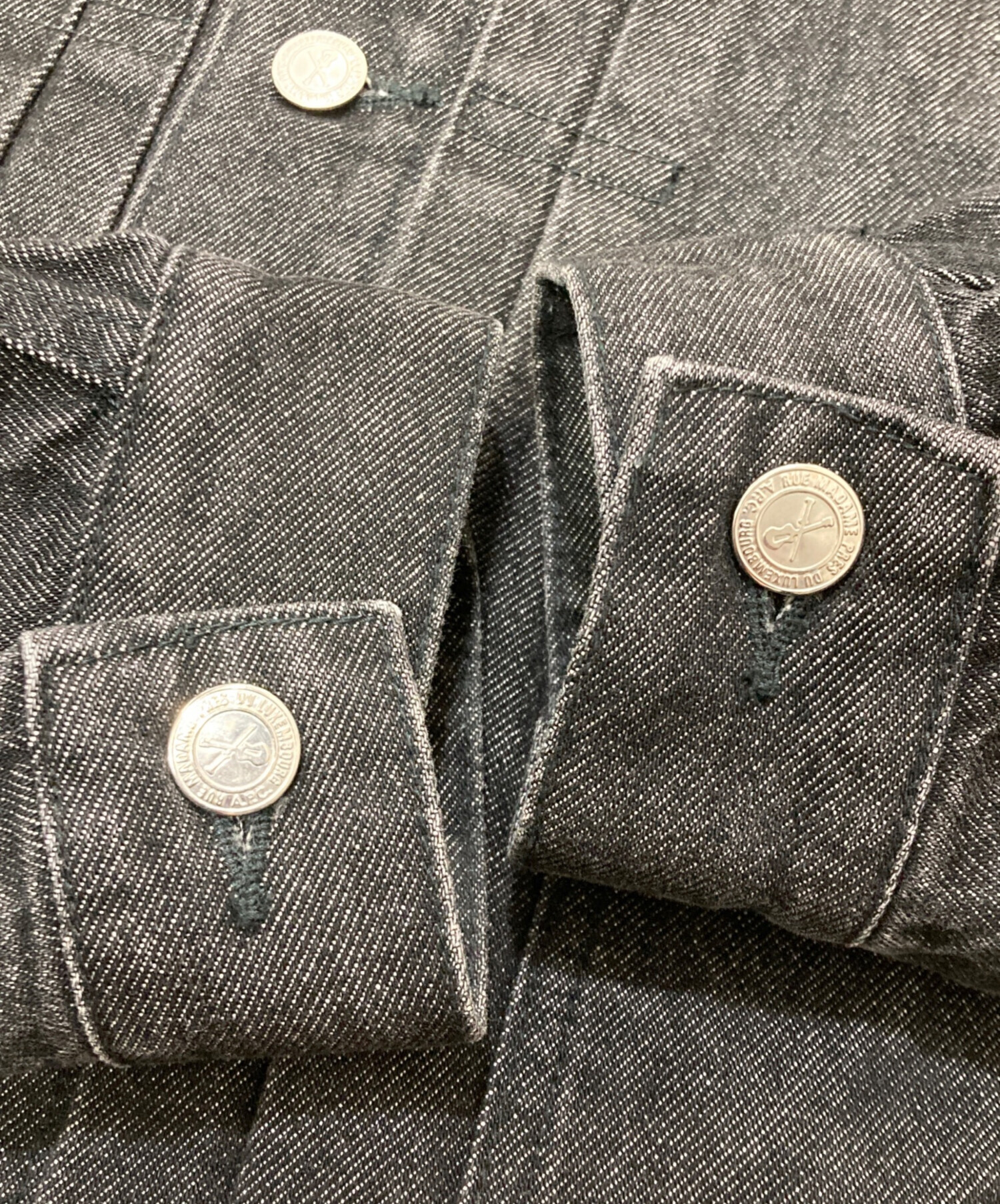 中古・古着通販】A.P.C. (アーペーセー) 1stデニムジャケット ブラック
