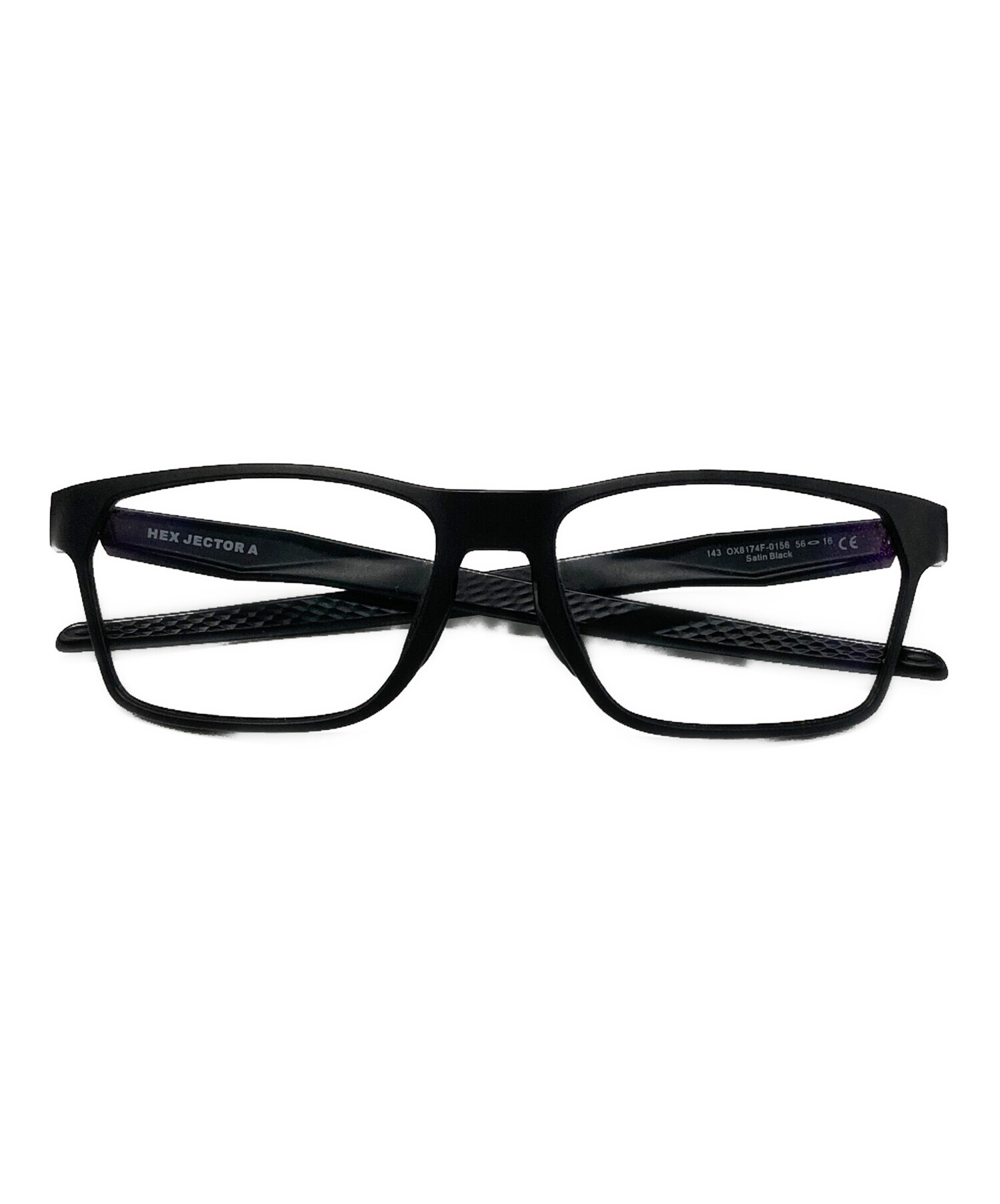 中古・古着通販】OAKLEY (オークリー) HEX JECTOR A/眼鏡 サイズ:56-16 