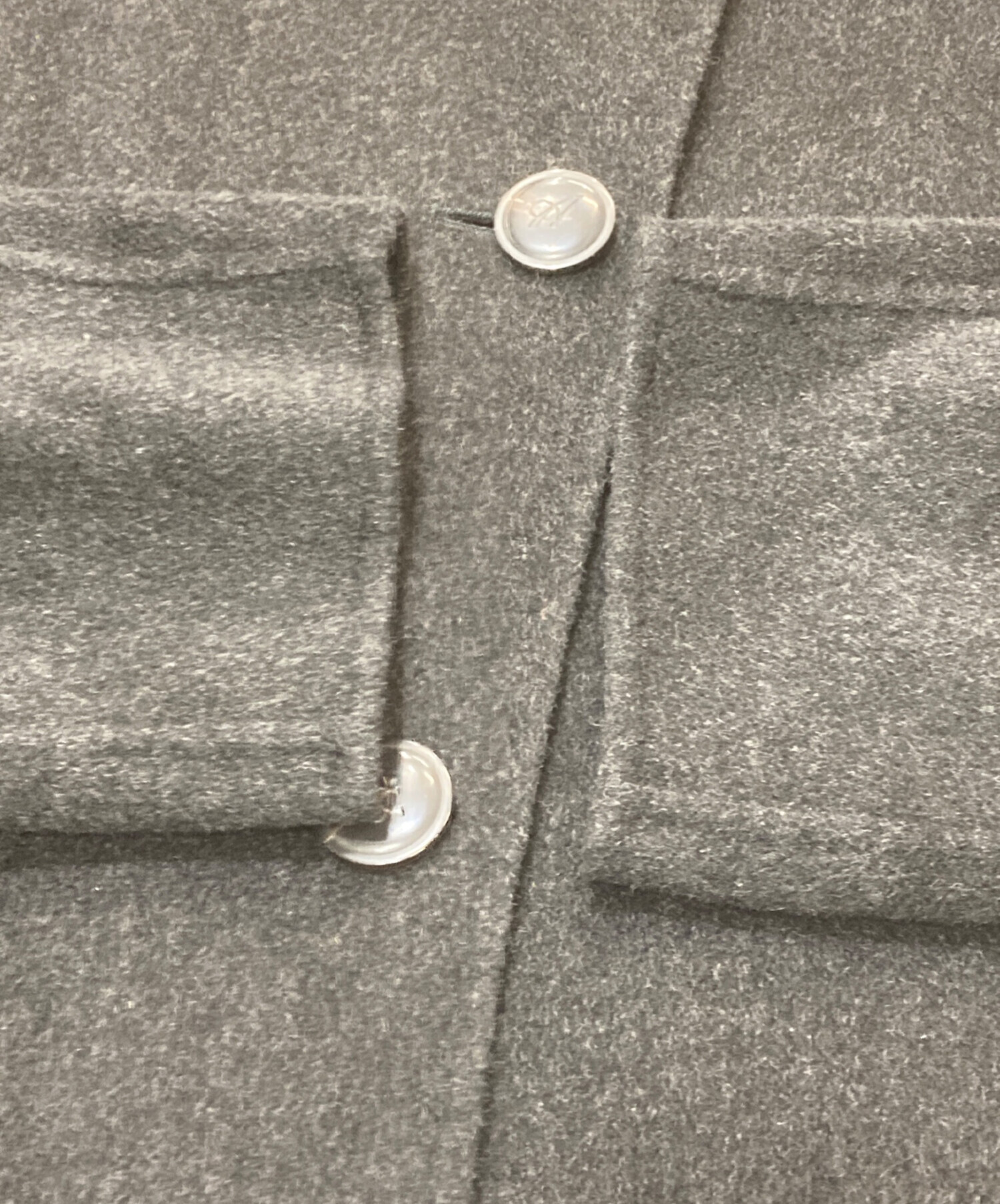 中古・古着通販】Aquascutum (アクアスキュータム) カシミヤ混ロング