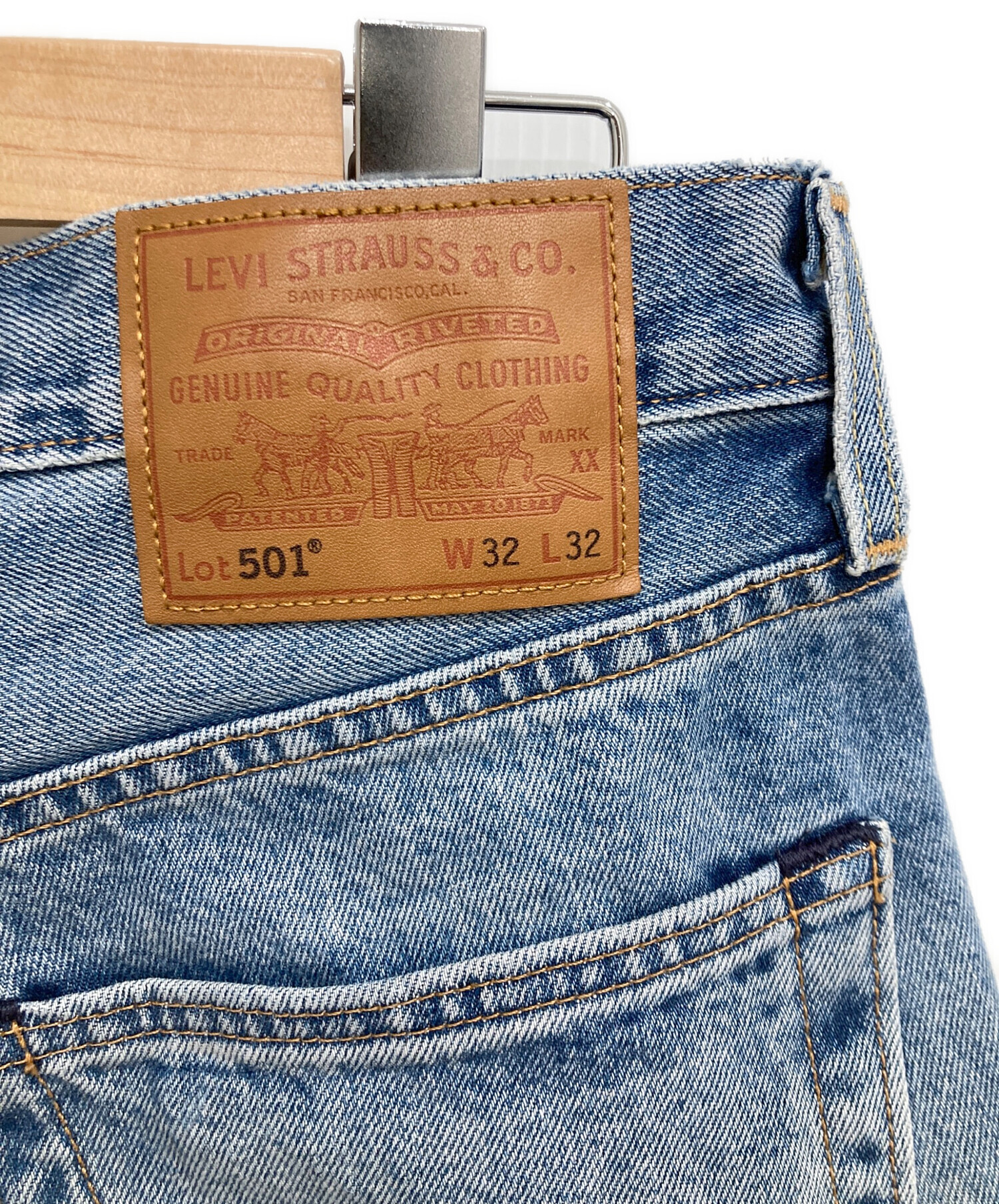 Levi's 501CT w32 セルビッジ 中古・古着通販】LEVI'S (リーバイス) 501デニムパンツ/セルビッチ