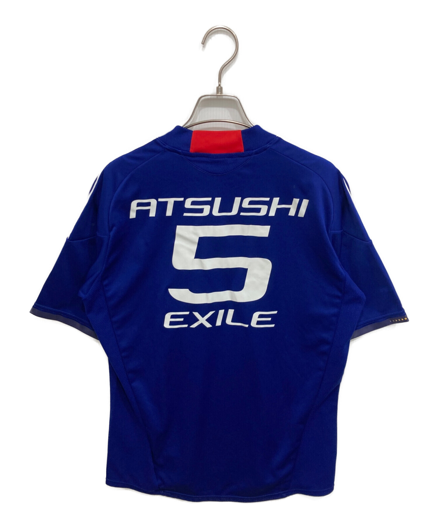 EXILE ATSUSHI サッカー日本代表ユニフォーム 中古・古着通販】adidas (アディダス) EXILE atsushi ユニフォーム