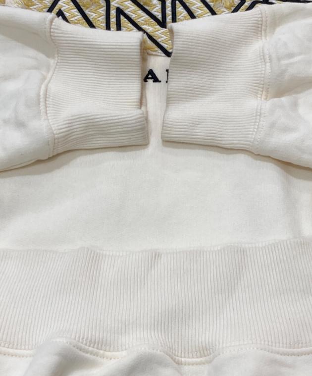 中古・古着通販】LANVIN (ランバン) Curb Lace Popover Hoody/ロゴプル