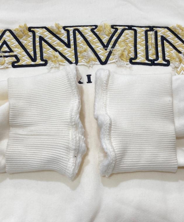 【新品未使用】ランバンのパーカー 中古・古着通販】LANVIN (ランバン) Curb Lace Popover Hoody/ロゴプル