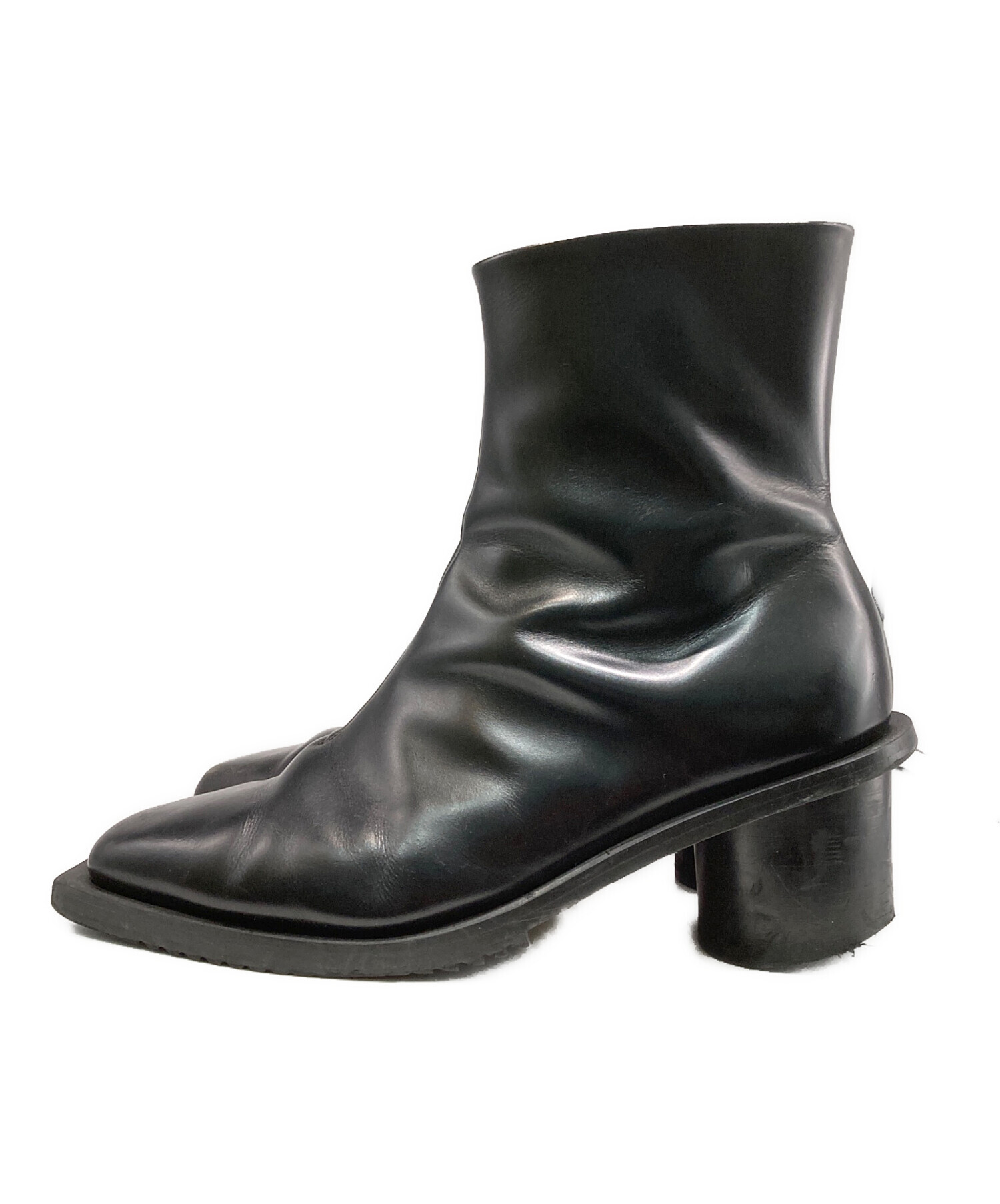 中古・古着通販】MAISON SPECIAL (メゾンスペシャル) Zip Heel Boots