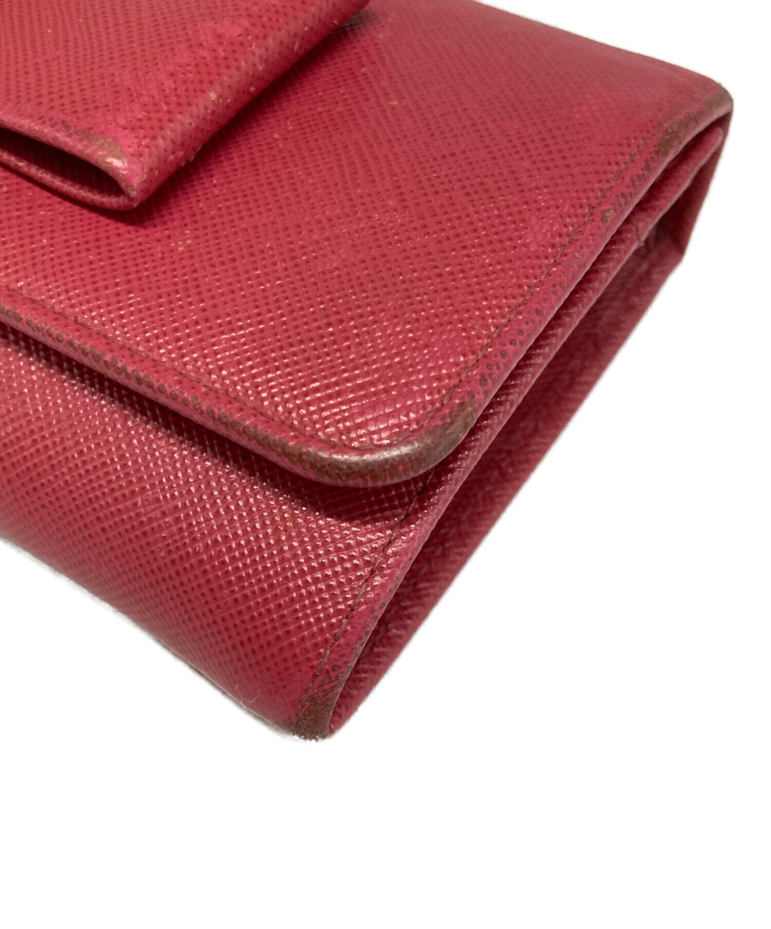 中古・古着通販】PRADA (プラダ) SAFFIANO FIOCCO/サフィアーノ 長財布