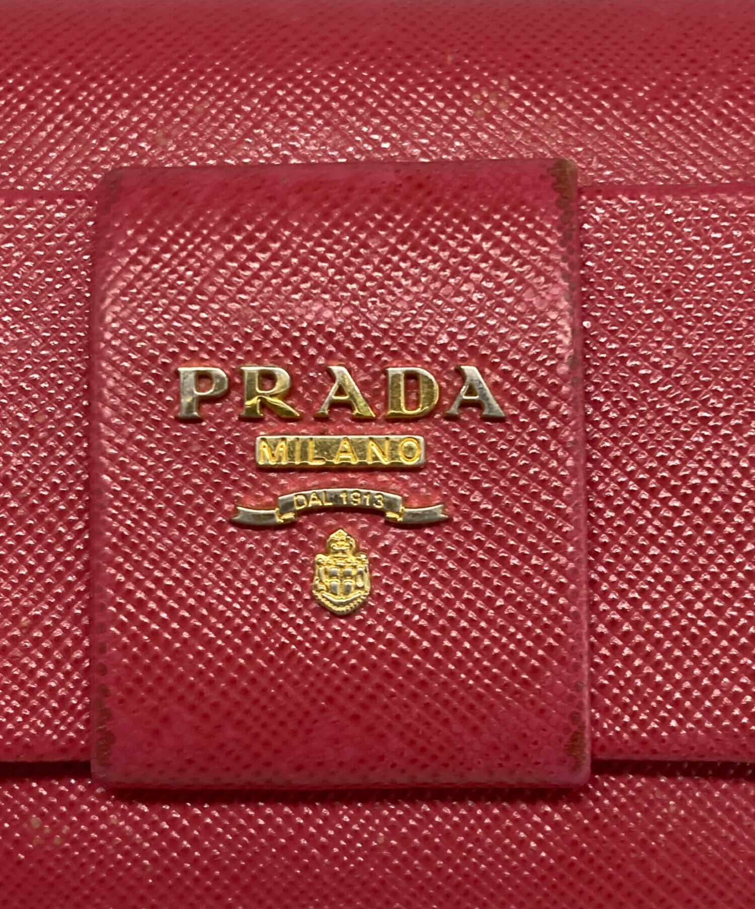 PRADA SAFFIANO FIOCCO 2つ折り財布★ 中古・古着通販】PRADA (プラダ) SAFFIANO FIOCCO/サフィアーノ 長財布