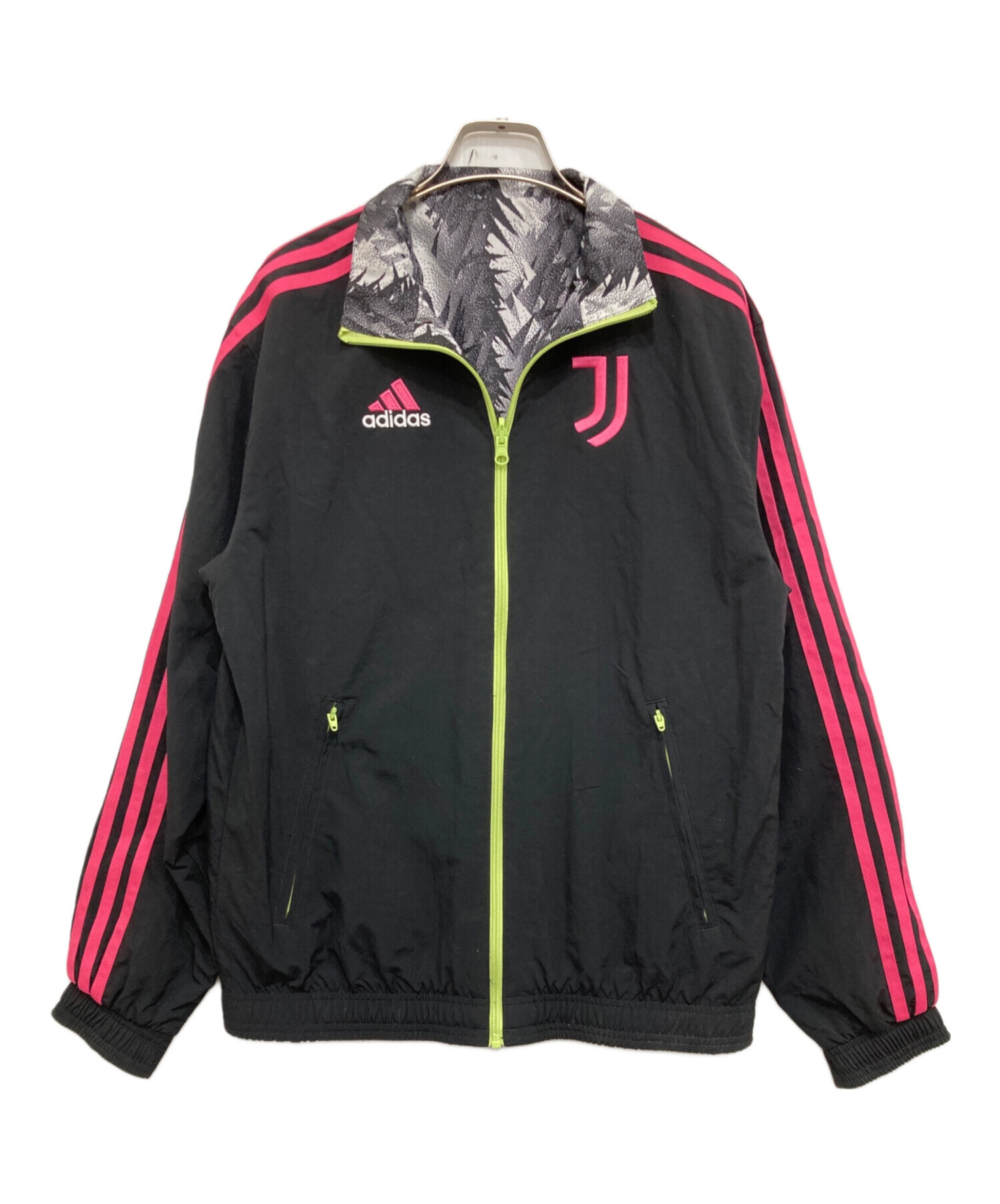 【中古】 ユベントス トラックジャケット ブラック M 中古・古着通販】adidas (アディダス) ユベントス アンセムジャケット