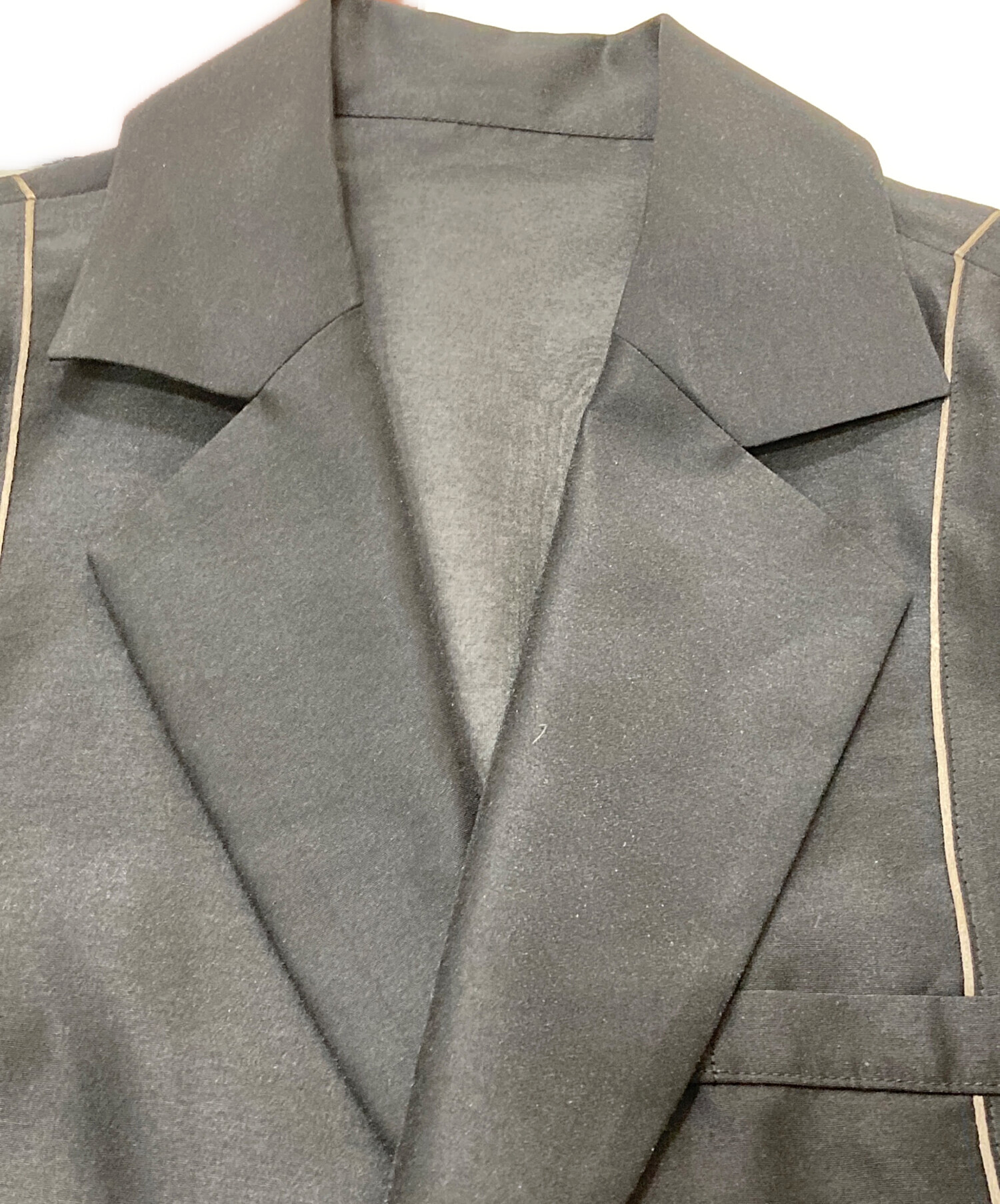 中古・古着通販】A + TOKYO (エープラス トウキョウ) パイピングシアー