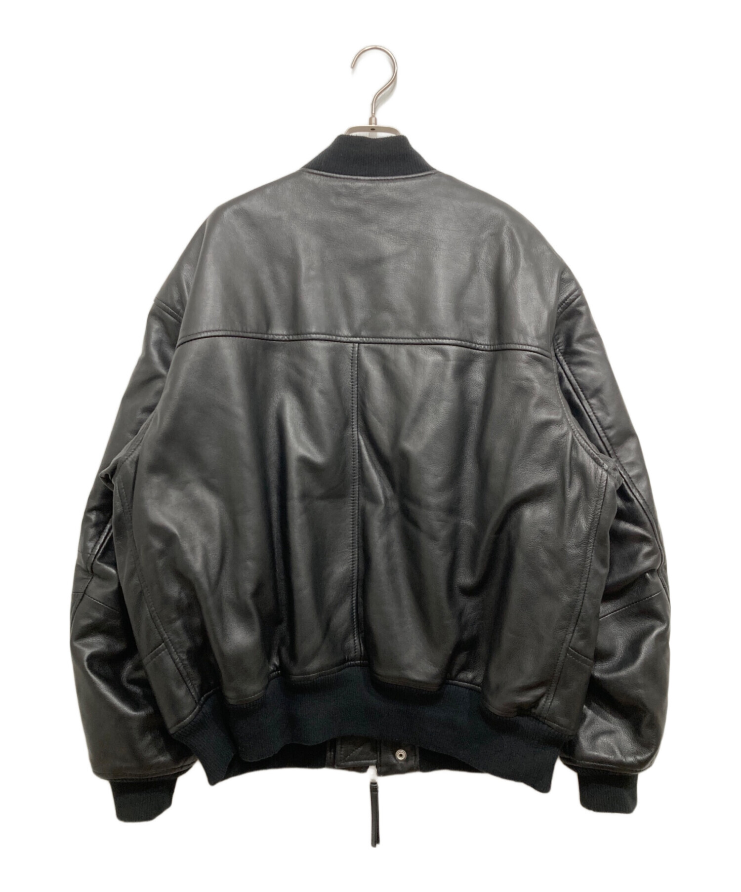 中古・古着通販】CCU (シーシーユー) BOMBER JACKET ブラック サイズ