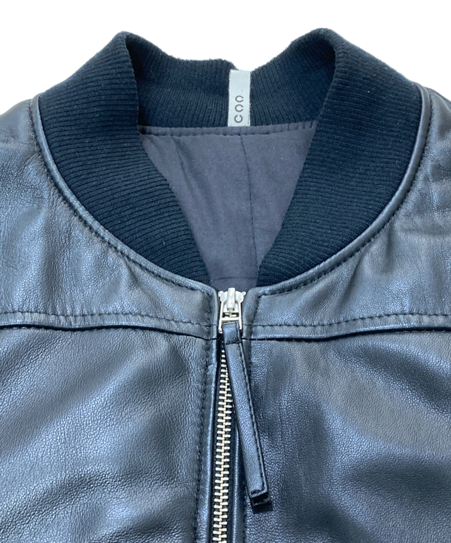 中古・古着通販】CCU (シーシーユー) BOMBER JACKET ブラック サイズ