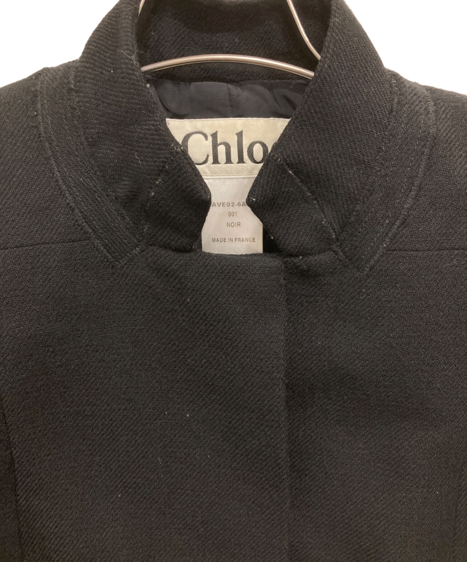 中古・古着通販】Chloe (クロエ) スタンドカラージャケット ブラック