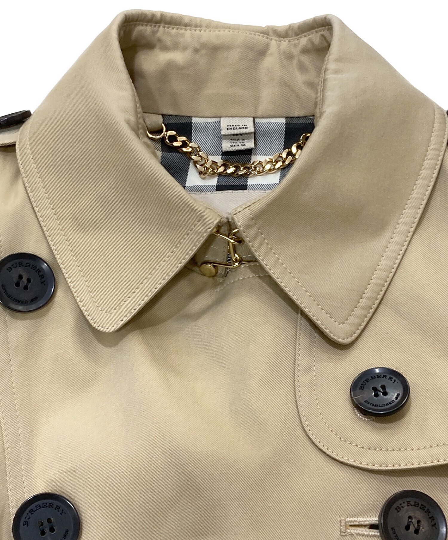 中古・古着通販】BURBERRY (バーバリー) 裏地ノバチェックAライン